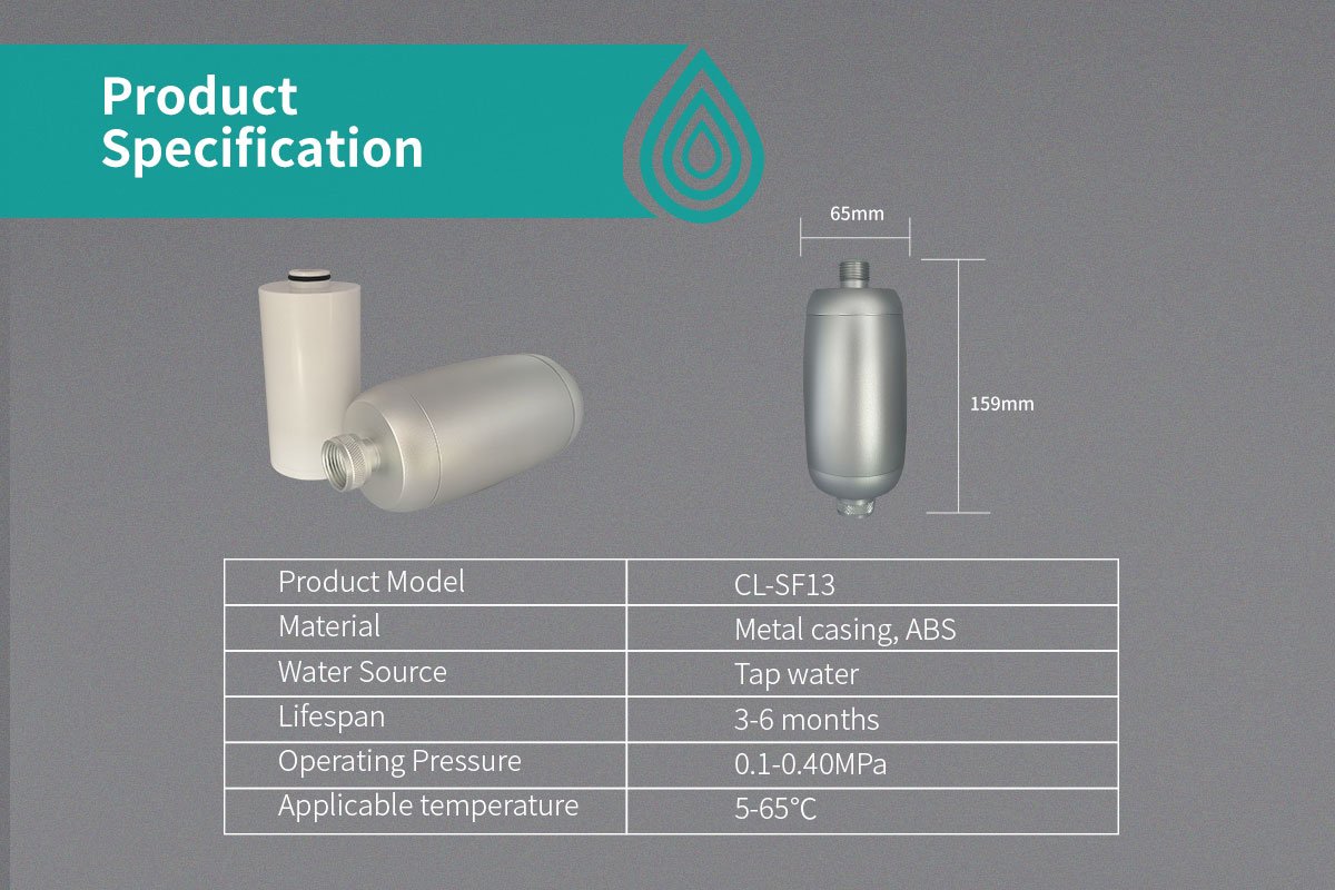 china filter for shower