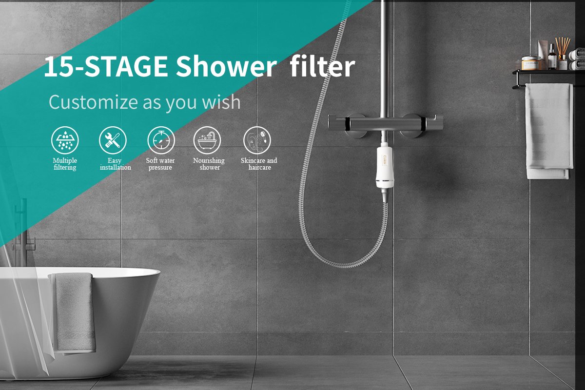 filtering shower head
