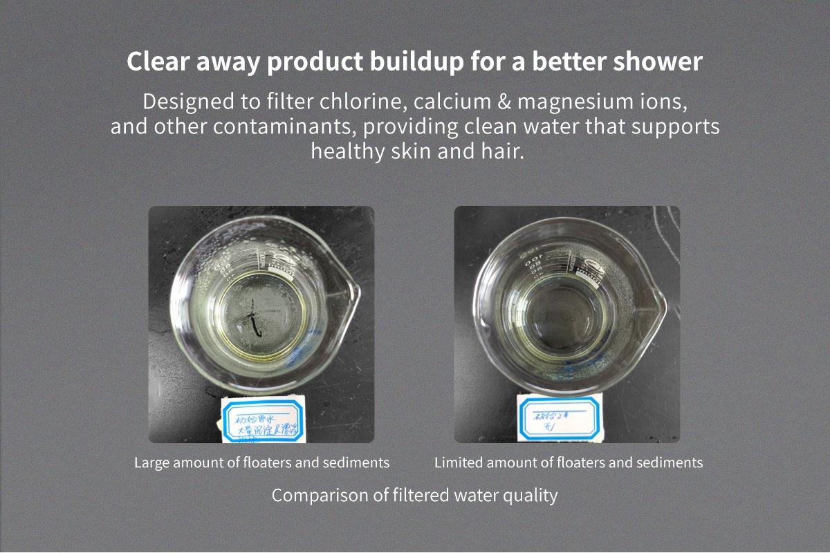 shower filter for hard water