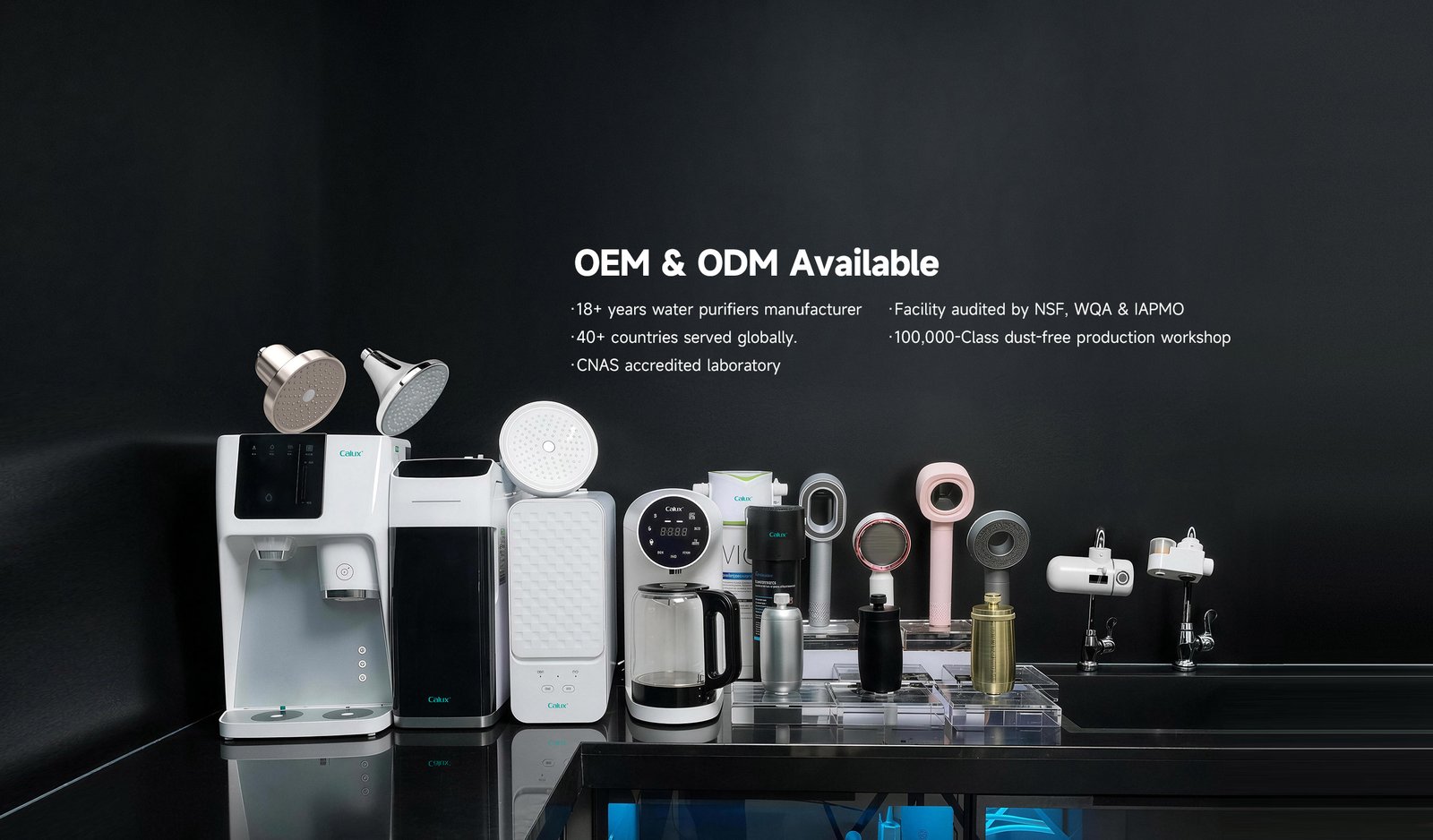 Calux water filters